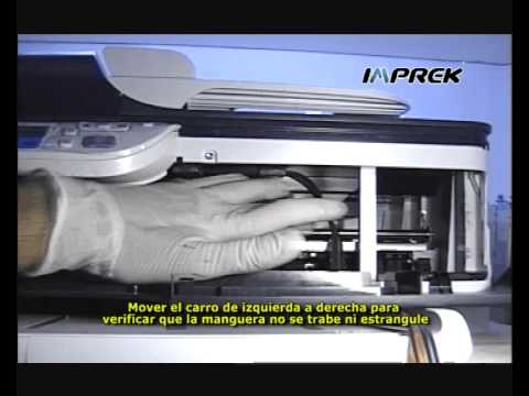 Instructivo De Instalación Del Sistema Continuo Para HP J4540, J4550, J4580, J4660, J4680 Y J4680c