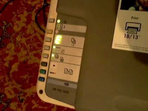 HP 1410 - Psc All-in-One Color Inkjet Support and Manuals
