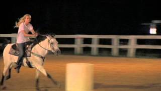 Bethel Road Saddle Club 13 Thru 17 Speed Barrels Ashley 130726 