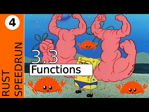 3.3 Functions | Rust Book Speedrun 4