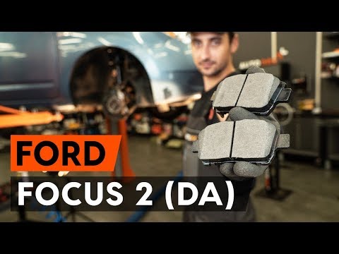 Как заменить передние тормозные колодки на FORD FOCUS 2 (DA) (ВИДЕОУРОК AUTODOC)