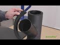 Armacell - Armaflex Sheet Pipe branch 45 Application Video 