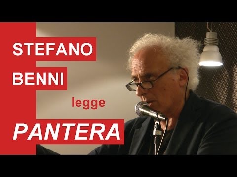 Stefano Benni legge "Pantera"