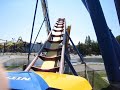 Nitro Front Row on-ride POV Six Flags Great Adventure
