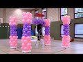 How to make a balloon pavilion, Wie mache ich einen Luftballon Pavillon