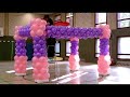 How to make a balloon pavilion, Wie mache ich einen Luftballon Pavillon
