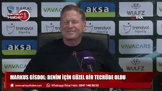 Markus Gisdol: Benim için güzel bir TECRÜBE OLDU