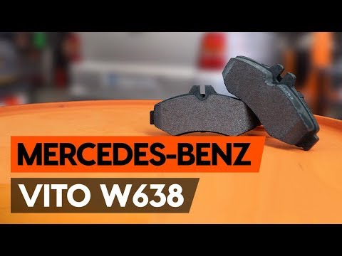 Как заменить задние тормозные колодки на MERCEDES-BENZ VITO 1 (W638) (ВИДЕОУРОК AUTODOC)
