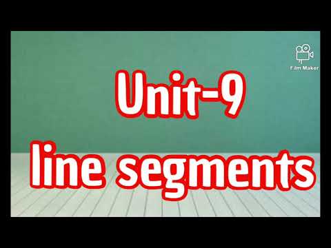 Class 6th Maths Ch-9, line segments