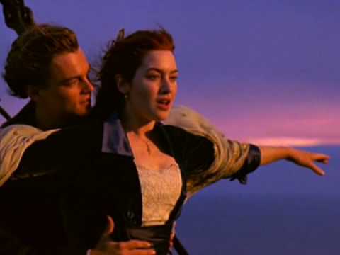 kate winslet in titanic drawing scene. Titanic - quot;I#39;m Flyingquot; Scene