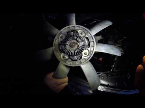 Как поменять вентилятор радиатора Nissan Pathfinder \ How to change the radiator fan?