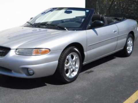 2000 CHRYSLER Sebring 2dr Convertible JXi BLACK ROOF