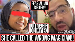 MUSLIM WOMANS CALLS MAGICIAN TO DO MAGIC ON HUSBAND BUT BACKFIRES
