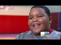 'Don't Want to Brag, but I'm Good': Young Fan Challenges NBA Usher to Dance-Off