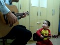 Don't Let Me Down - The Beatles, por Diogo Mello (1 ano e 11 meses)