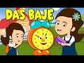 Das baje | दस बजे | Nepali rhymes for children | Nepali Balgeet