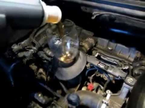 Замена масла и масляного фильтра двигателя DW10ATED Peugeot 307