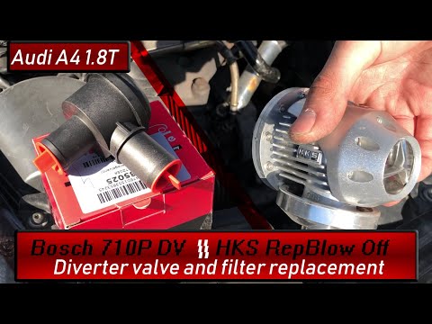 Dump valve replacement, Air Filter and Cabin Filter Replacement B5 Quattro