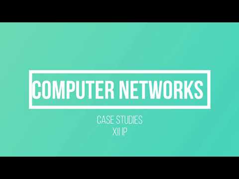 XII IP Computer Network (Case Studies)