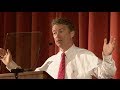 Senator Rand Paul Speaks at Berkeley Forum