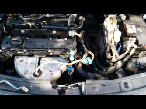 Replacement of the emergency oil pressure sensor (Peugeot 207)