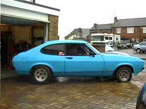 425 cubic inch olds in a Ford Capri burnout