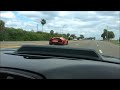 Supercharged Corvette VS Lamborghini Aventador LP-700 (High Speed!)