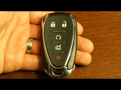 2016 Chevy Mailbu key fob battery replacement