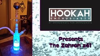 Hookah Pipe Review: Zahrah z41