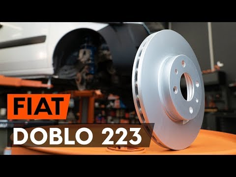 Comment remplacer des disques de frein avant sur FIAT DOBLO 1 (223) (TUTORIEL AUTODOC)
