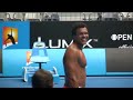 Jo-Wilfried Tsonga Practice Session