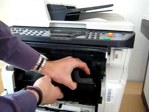 Okm2000.de Kyocera FS-3140MFP 3040 3140 Tonerwechsel Kopierer Drucker Bayreuth.AVI