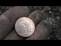 détecteur de metaux XP DEUS ( sortie d'une pièce en or ) (gold coin)