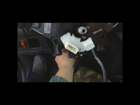 Замена подрулевого шлейфа Nissan Note