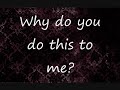 Secondhand Serenade-Why (lyrics)