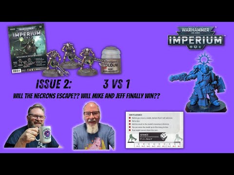 Imperium issue 2: Will the Necrons escape or can the Primaris Lieutenant fend them off in this 3v1 !