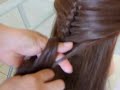 Penteado de Trança Costela de Adão passo a passo