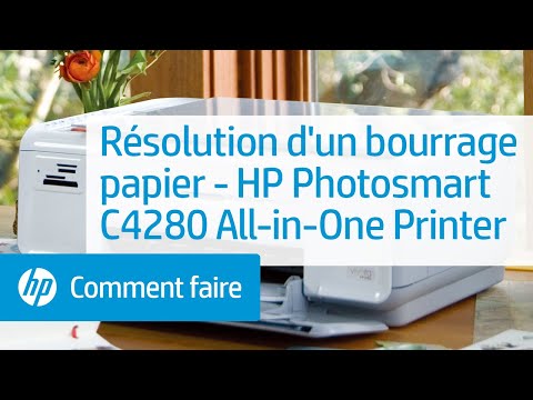 Résolution d'un bourrage papier - HP Photosmart C4280 All-in-One Printer Duration: 8:23. Total Views: 6,876