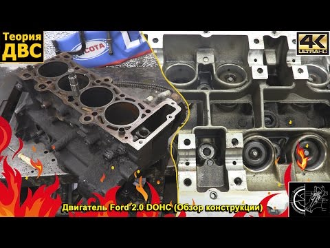 Теория ДВС: Двигатель Ford 2.0 DOHC (Обзор конструкции)
