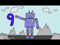 Counting Numbers 1 to 10 with Robot Ralph - Learn Math Games for Preschool and Kindergarten Kids