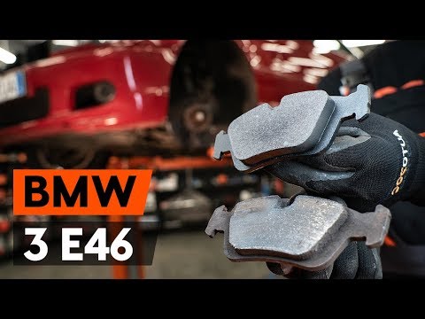 Cómo reemplazar las pastillas de freno de disco delantero en un BMW 3 (E46) (video tutorial de AUTODOC)