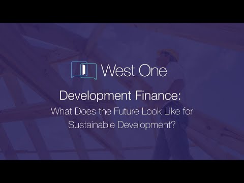 Development Finance Webinar: What Does the Future Look Like for Sustainable Development? HQ Thumbnail