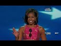 Michelle Obama speaks at the 2012 DNC (C-SPAN) - Full Speech