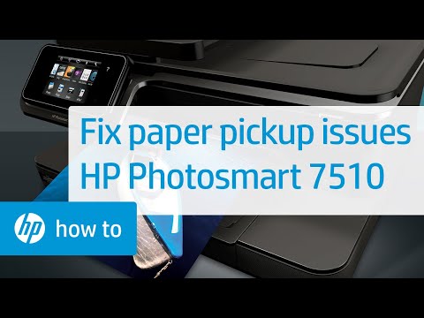 Fixing Paper Pick-Up Issues - HP Photosmart 7510 e-All-in-One Printer (C311a) Duration: 10:12. Total Views: 6,171