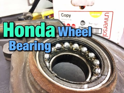 How To Replace A Honda Wheel Bearing