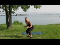 Butt/Thigh Toning Workout- Jump Squat Exercise demo by Becky's Fitness Co