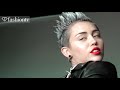 Miley Cyrus For V Magazine Cover Photo Shoot by Mario Testino | FashionTV