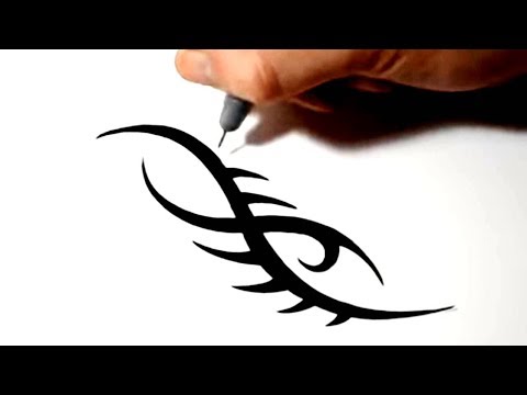  Drawing a Simple Tribal Tattoo Design Views 7 Downloads 8 