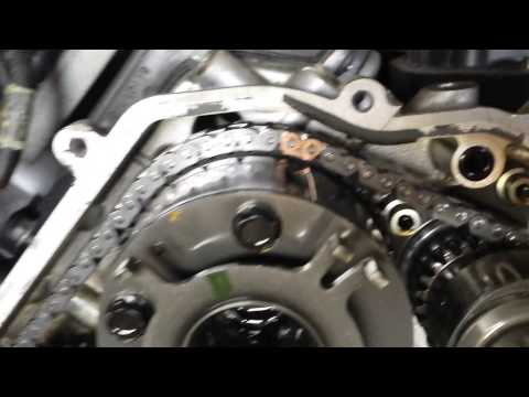Infiniti 5.6 Direct Injection Timing chain marks