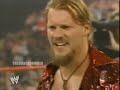 Y2J Chris Jericho RAW Segement 8.5.2002 with Triple H and Rob Van Dam